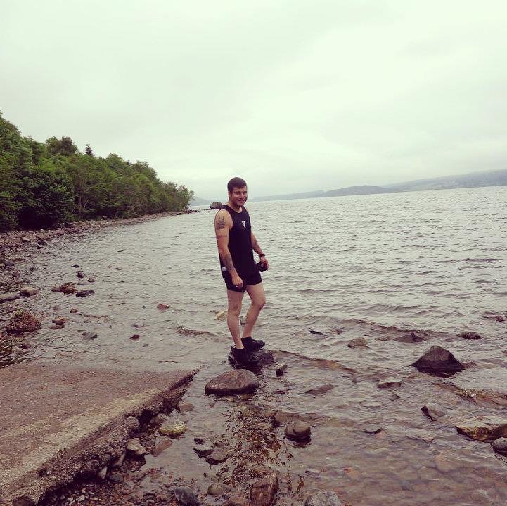 Swimming in the Lochness Lake